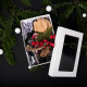 Coffret cadeau ÉPICES D'HIVER. Essence parfumée, brosse pour le corps et savon.