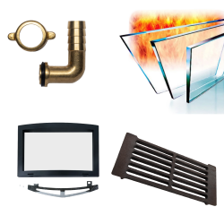 Pièces détachées pour poêles à bois pour saunas