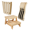 Produits en bois pour sauna