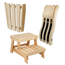 Produits en bois pour sauna