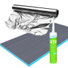 matériaux d'isolation pour sauna