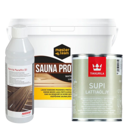 Soins de sauna et sets de protection