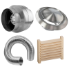 Pièces de ventilation pour sauna