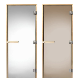 Porte vitrée TYLO pour saunas