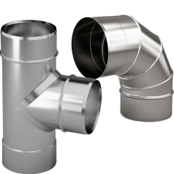 Sauna cheminée (murs simples)