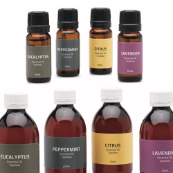 Huiles essentielles pour sauna