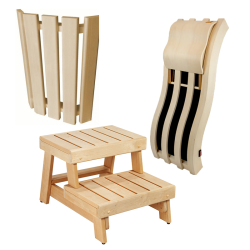 Produits en bois pour sauna