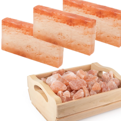 Produits à base de sel de l'Himalaya