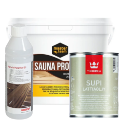 Soins de sauna et sets de protection