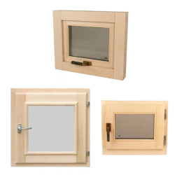 Fenêtres pour saunas