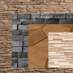 Matériaux décoratifs pour sauna