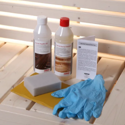 Produits pour l'entretien du sauna