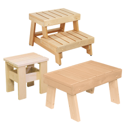 Tabourets de sauna
