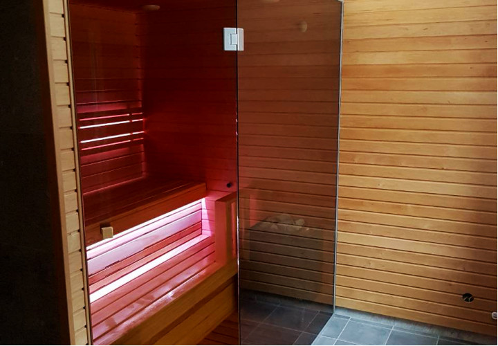 Sauna infrarouge avec fonction vapeur