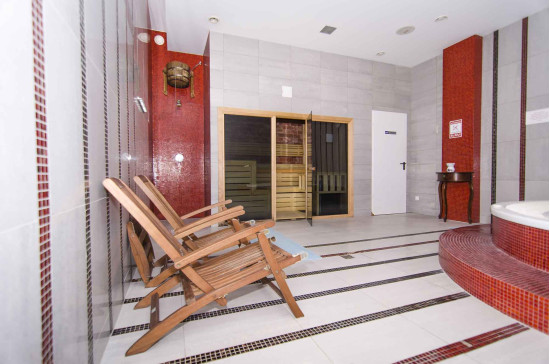 Sauna au sel de l'Himalaya dans le centre sportif et de bien-être OAZIS - Autres projets
