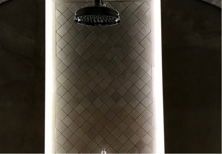 sauna vapeur - douche