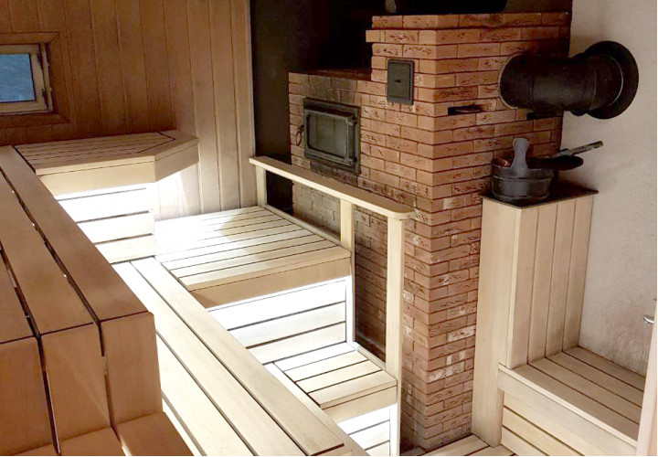 Rénovation du hammam au "Vyšnių dvaras"