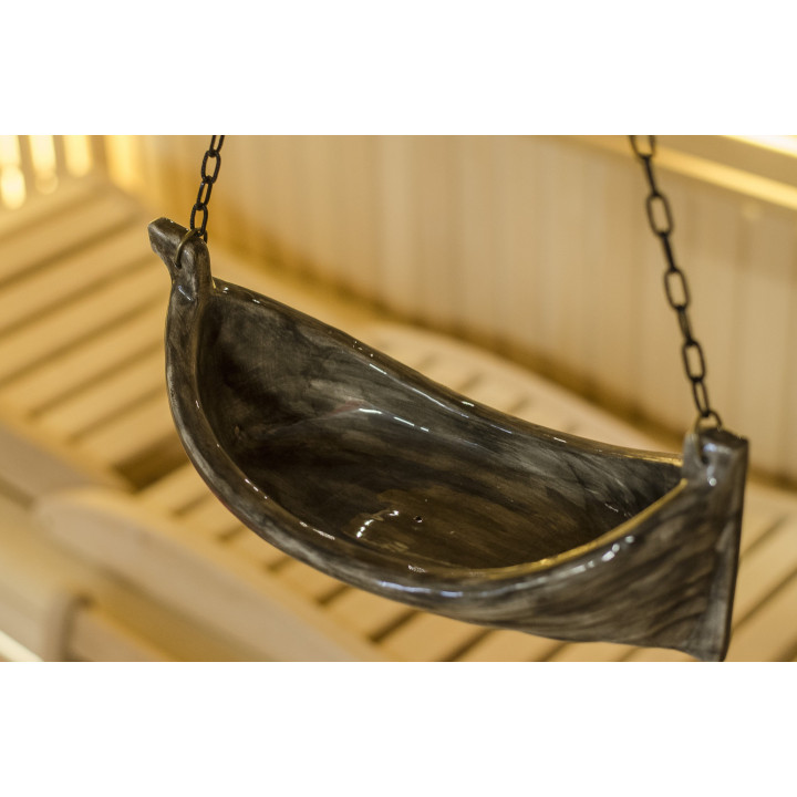 Récipient à senteurs en céramique - Bateau Viking