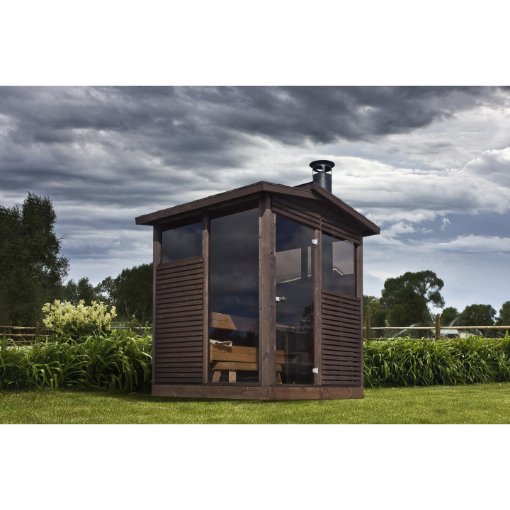 Maison de sauna Narvi Kota Pihasauna Softy 9 kW