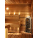 Poêle de sauna électrique - IKI CORNER kW, sans panneau de commande