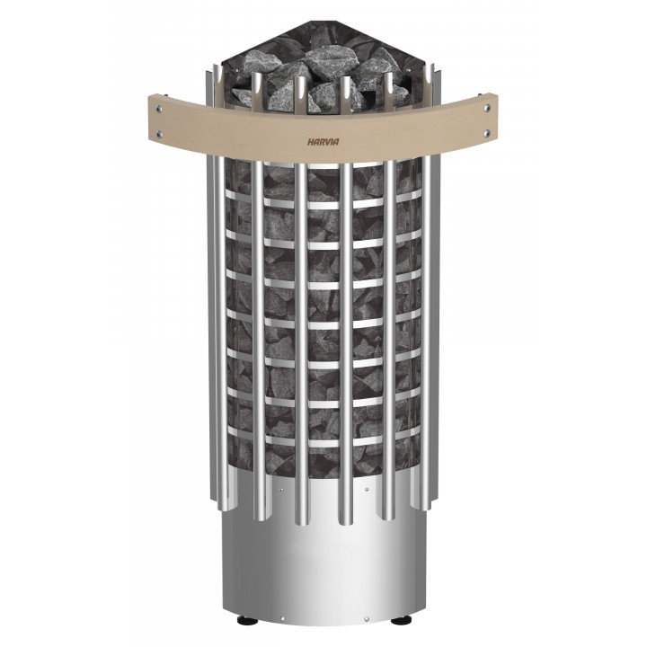 Poêle électrique pour sauna - HARVIA Glow Corner TRC70E 6,8 kW