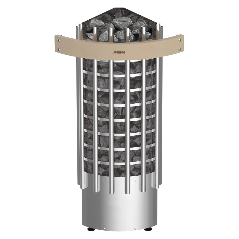 Poêle électrique pour sauna - HARVIA Glow Corner TRC70E 6,8 kW