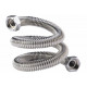 Tuyau Sauflex en acier inoxydable galvanisé pour vapeur, 4,0 m