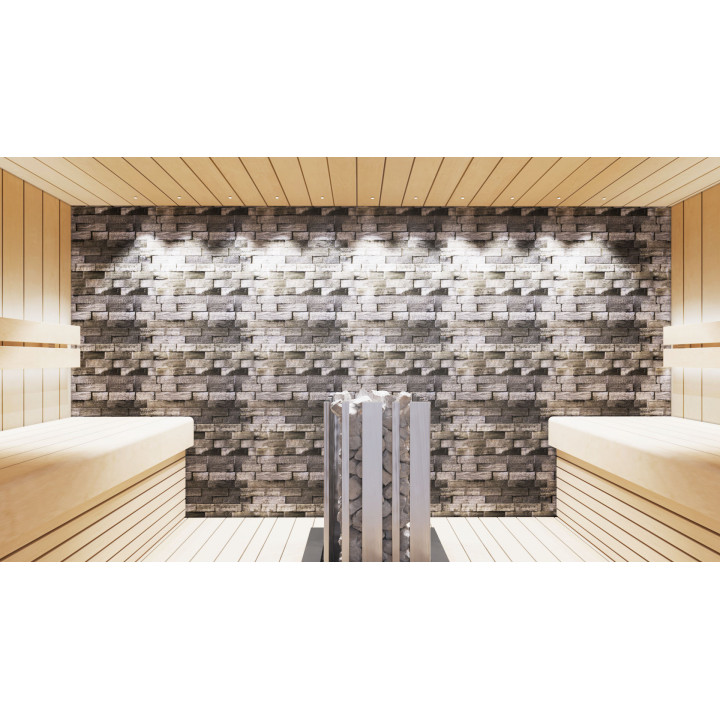 Panneaux décoratifs en bois IMPRESSA, chêne brûlé