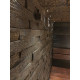 Panneaux décoratifs en bois IMPRESSA, chêne brûlé