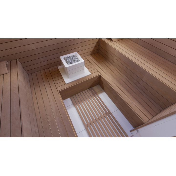 Grille de sol renforcée, Thermo tremble, 600x800x43 mm
