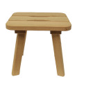 Tabouret en aulne, M 400 x 300 x 410 mm - 1