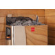 Poêle de sauna électrique - HARVIA The Wall SW90 9,0 kW avec panneau de commande