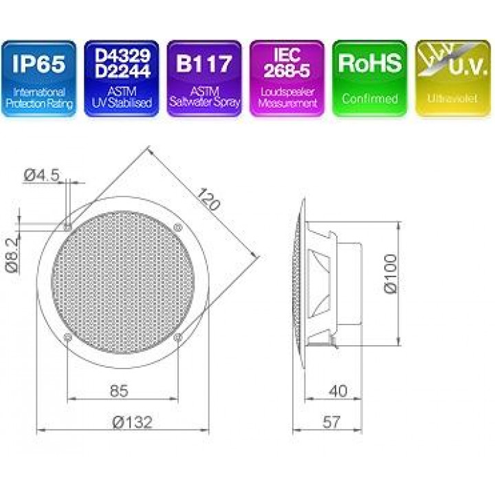 Haut-parleur FR, 10 cm