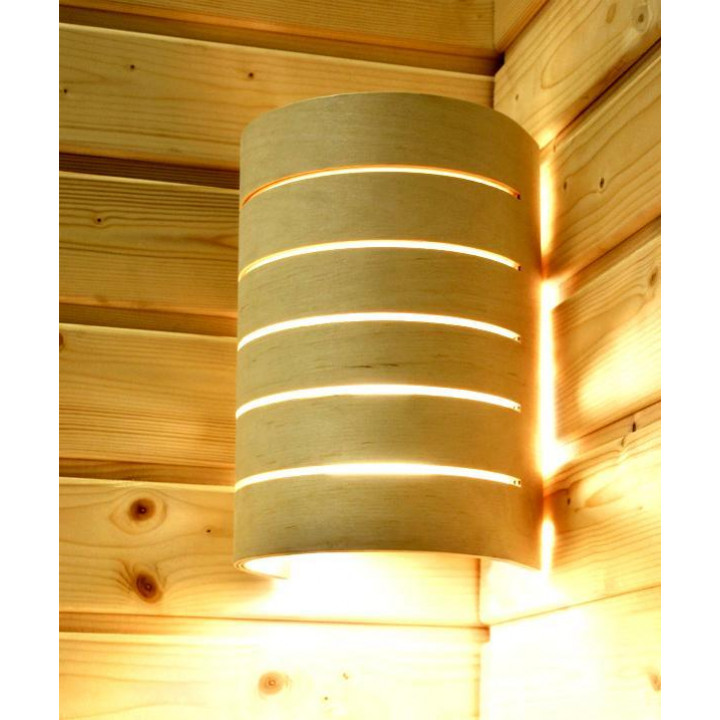 Lampe de sauna Raita, RLK, E27 / 40W, Thermo bouleau