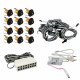 Éclairage de sauna LED Lite 12, noir