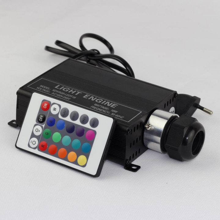 Kit d'éclairage LED RGB ÉTOILES COLORÉES 2 m.