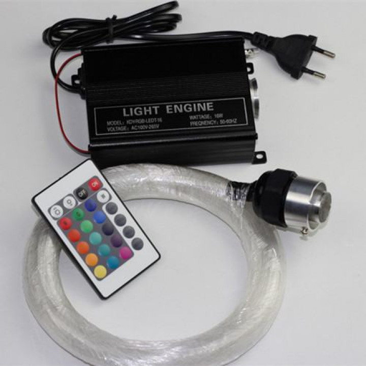 Kit d'éclairage LED RGB ÉTOILES COLORÉES 2 m.