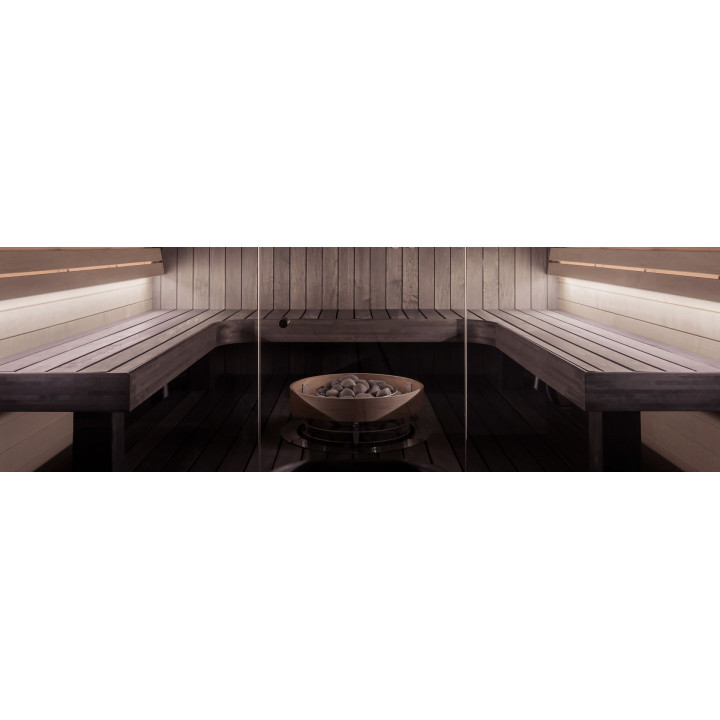 Bride d'encastrement HUUM pour mini-chauffages HIVE