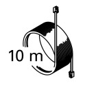 Rallonge de câble pour unité de commande HARVIA, 10 m - 1
