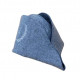 Bonnet de sauna - Napoléon, gris