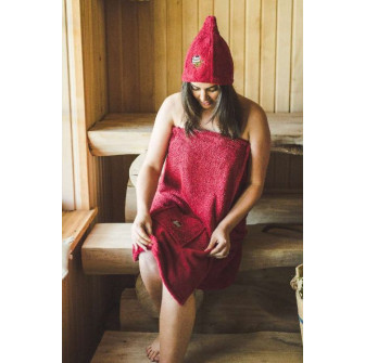 Tablier de sauna pour femme - BORDEAUX