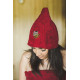 Bonnet de sauna en coton - BORDEAUX