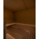 Système de climatisation pour sauna SAUNUM Base S Solution, panneau de commande noir