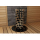 Poêle de sauna électrique – SAWOTEC Ari Round, sans unité de commande, ARI3-45NS