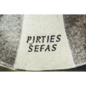 Chapeau de sauna - PIRTIES ŠEFAS, rayé - 1