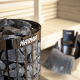 Poêle électrique pour sauna - HARVIA Cilindro Acier Noir PC110E 10,8 kW