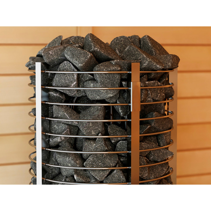 Poêle de sauna électrique – SAWOTEC Tower, sans unité de commande, TH9-120NS-P