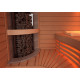 Poêle de sauna électrique – SAWOTEC Tower Corner, avec unité de commande, TH3-60NB-CNR