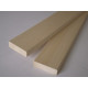 Banc en bois, 24 x 90 mm, classe AB, tilleul