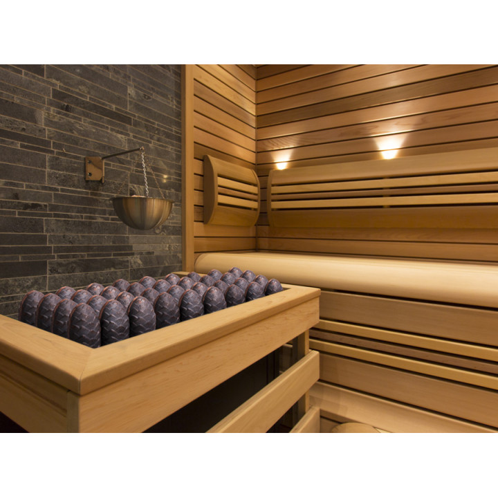 Cônes en fonte pour sauna, 1 pièce.